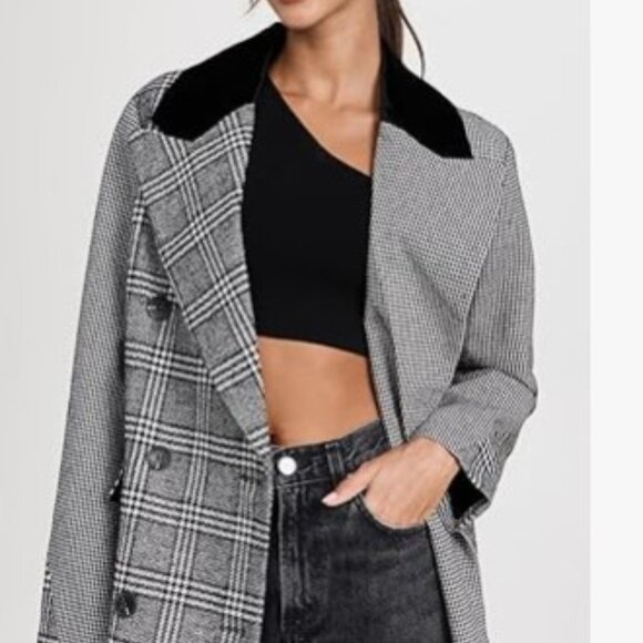 Avec les Filles Double Breasted Blazer - L - Picture 7 of 8